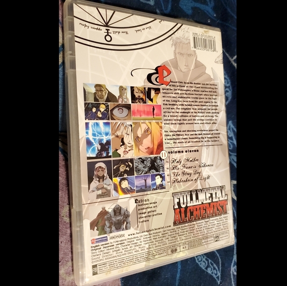 Fullmetal Alchemist DVD Becoming the Stone Volume 11 - Picture 4 of 4